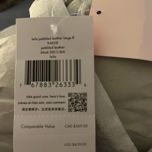 Kate Spade Leila Pebbled Large Laptop Backpack